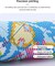 Scenery Cross Stitch Kit for Adults – Beginner-Friendly 11CT Stamped Needlepoint Embroidery, Cute Landscape Patterns, 13.7×13.7 Inch